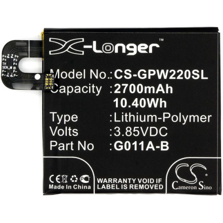 Аккумулятор для Google Pixel 2 2700mah