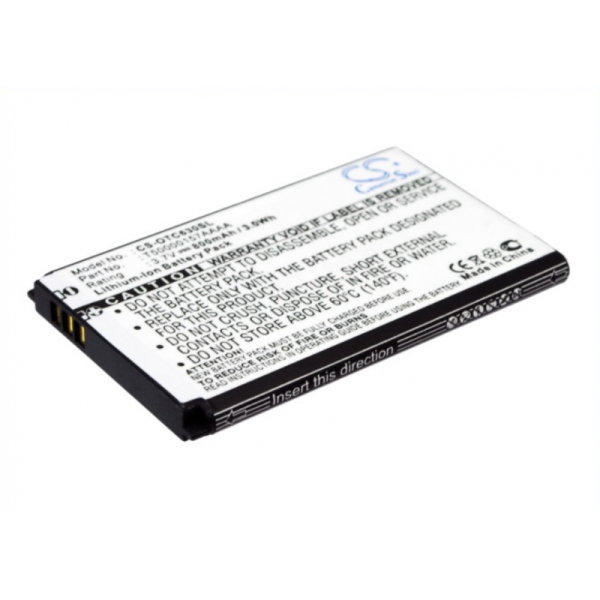Аккумулятор для Alcatel OneTouch C630, C701, C717, V670 800mah
