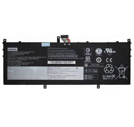 Аккумулятор (батарея) для ноутбука Lenovo Yoga C640, C640-13, C640-13iml (L19C4PD1, L19D4PD1), 60Wh, 7820mAh, 7.68V