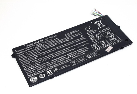 Аккумулятор (батарея) AP13J3K для ноутбука Acer ChromeBook C720, 11.25B, 45Vтч, 3990mAh (оригинал)
