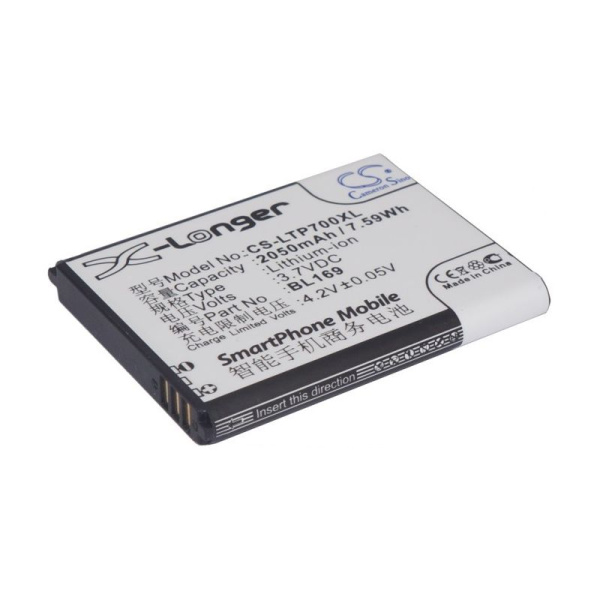 Аккумулятор для Lenovo A789, S560 2050mah