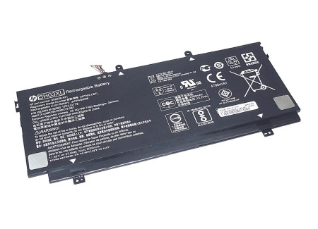 Аккумулятор (батарея) для ноутбука HP Spectre X360 (SH03XL), 11.55V, 5000mAh, 57.9Wh (оригинал)