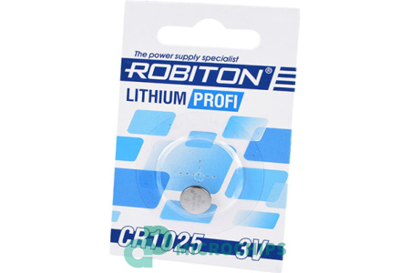 Батарейка Robiton CR1025 1BP
