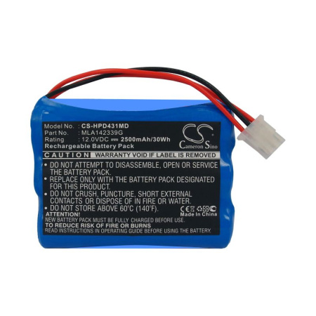 Купить Аккумулятор для Fukuda Denshi 3M-33 (43120A) (2500mAh, 12V) Аккумулятор для Fukuda Denshi 3M-33 (43120A) (2500mAh, 12V)