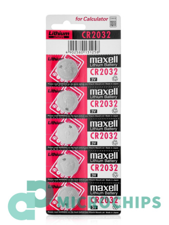 Купить Батарейка Maxell CR2032 5BP Батарейка Maxell CR2032 5BP