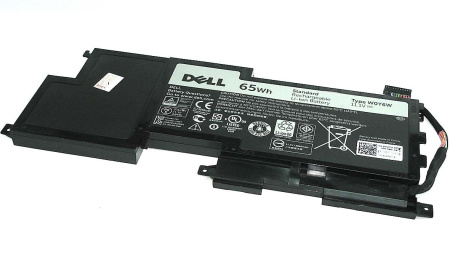 Аккумулятор (батарея) W0Y6W для ноутбука Dell XPS 15-L521X, 11.1V, 65Wh (оригинал)