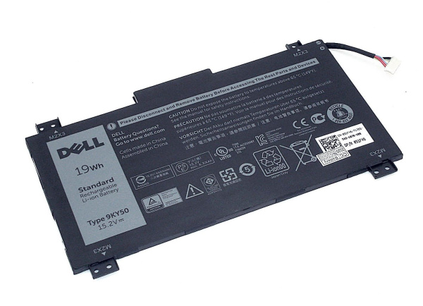 Аккумулятор (батарея) 9KY50 для ноутбука Dell Latitude 10 STE2, 15.2V, 1240mAh