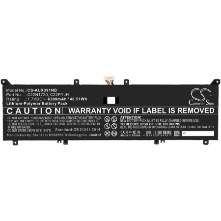 Купить Аккумулятор для Asus ZenBook UX391 серии (C22N1720) 6300mah Аккумулятор для Asus ZenBook UX391 серии (C22N1720) 6300mah