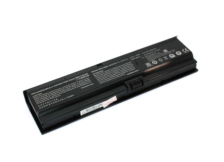 Аккумулятор (батарея) NB50BAT-6 для ноутбукa Clevo NB50TK1, 10.8V, 47Wh / 4300mAh