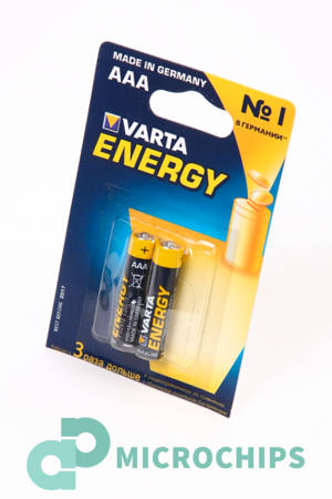 Батарейка VARTA Energy LR03/AAA 2BP