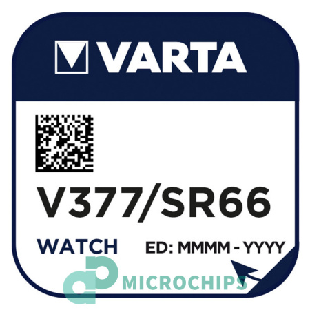 Батарейка Varta SR66 (V377)