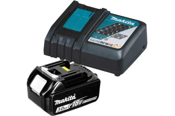 Купить Аккумулятор Makita BL1830B с зарядным устройством (Li-ion, 3000mAh, 18V) Аккумулятор Makita BL1830B с зарядным устройством (Li-ion, 3000mAh, 18V)