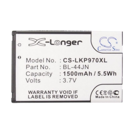 Аккумулятор для LG BL-44JN 1500mah