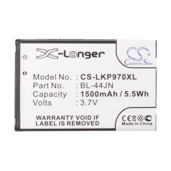 Аккумулятор для LG BL-44JN 1500mah