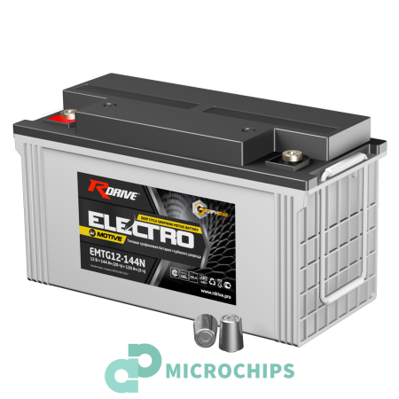 Купить Тяговый аккумулятор RDrive Electro Motive EMTG12-144N (GEL, 144Ah, 12V) Тяговый аккумулятор RDrive Electro Motive EMTG12-144N (GEL, 144Ah, 12V)