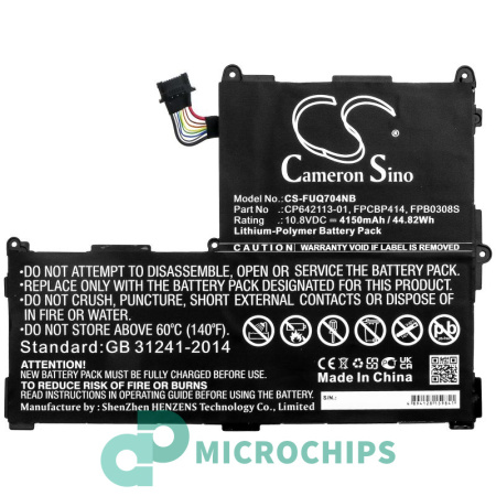 Аккумулятор для Fujitsu Stylistic Q704 (CP642113-01) 4150mAh