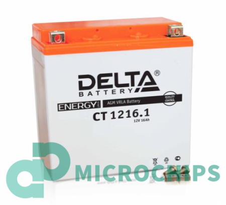 Аккумулятор Delta CT 1216.1 (AGM, 16Ah)