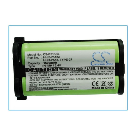 Аккумулятор для Panasonic HHR-P513 1500mah