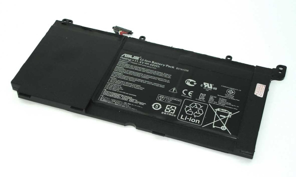 Аккумулятор (батарея) B31N1336 для ноутбука Asus VivoBook V551LB 4210mAh, 11.4V (оригинал)