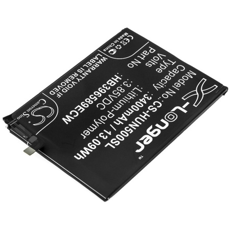 Аккумулятор для Huawei Nova 5, 5 Pro (HB396589ECW) 3400mah