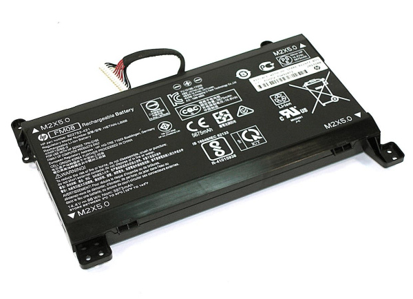 Купить Аккумулятор (батарея) FM08 для ноутбука HP 17-AN, 14.4V, 5700mAh, 16 Pin (оригинал) Аккумулятор (батарея) FM08 для ноутбука HP 17-AN, 14.4V, 5700mAh, 16 Pin (оригинал)