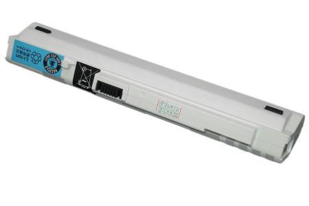 Аккумулятор (батарея) для ноутбука Acer Aspire One ZG-5 D150, A110, A150, 531h, 11.1V, 5200mAh, белый (OEM)