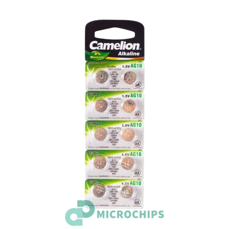 Купить Батарейка Camelion AG10 (LR1130) 10BP Батарейка Camelion AG10 (LR1130) 10BP