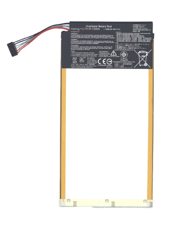 Аккумуляторная батарея C11P1411 для Asus MeMO Pad 10 (ME103K), 3.7В, 19Wh