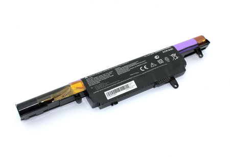 Аккумулятор (батарея) W940BAT-3 для ноутбука DNS Clevo W940, 11.1V, 2200mAh, черный (OEM)