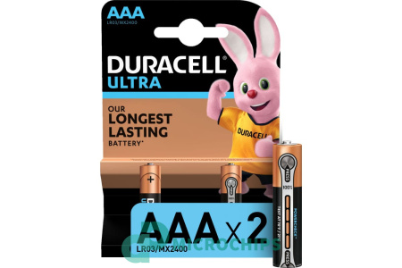 Купить Батарейка Duracell Ultra LR03/AAA 2BP Батарейка Duracell Ultra LR03/AAA 2BP