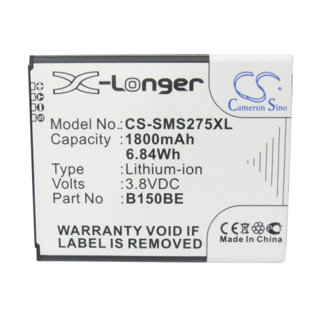 Аккумулятор для Samsung Galaxy Ace 3 LTE, Galaxy Light, Garda (B105BE) 1800mah