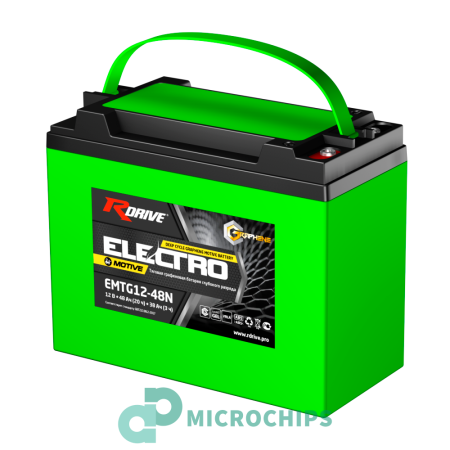 Тяговый аккумулятор RDrive Electro Motive EMTG12-48N (GEL, 42.2Ah, 12V)