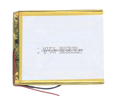 Аккумулятор OEM 307590 (Li-Pol, 2600mAh, 3.7V) Аккумулятор OEM 307590 (Li-Pol, 2600mAh, 3.7V)