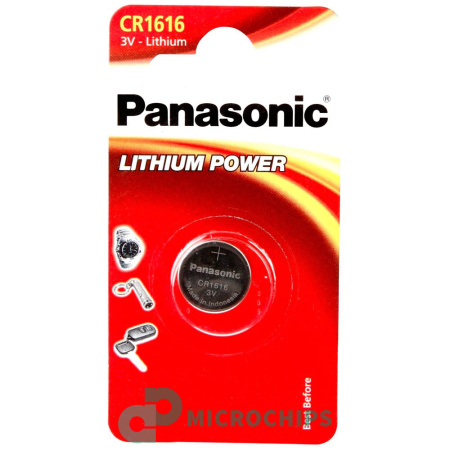 Батарейка Panasonic CR1616 Lithium Power 1BP
