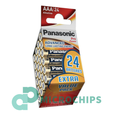 Батарейка Panasonic Pro Power LR03/AAA 24BP