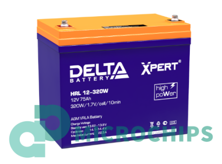 Аккумулятор Delta XPERT HRL 12-320 W (AGM, 75Ah)