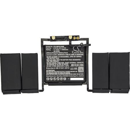 Купить Аккумулятор для Apple MacBook Pro 13" (A1706) 4300mAh Аккумулятор для Apple MacBook Pro 13" (A1706) 4300mAh