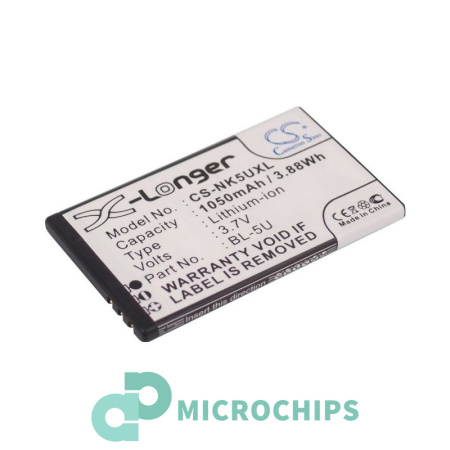 Аккумулятор для Nokia 8800E, 8900i (BL-5U) 1050mAh