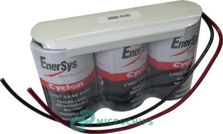 Аккумулятор EnerSys Cyclon 0800-0103 (AGM, 5Ah, 6V)