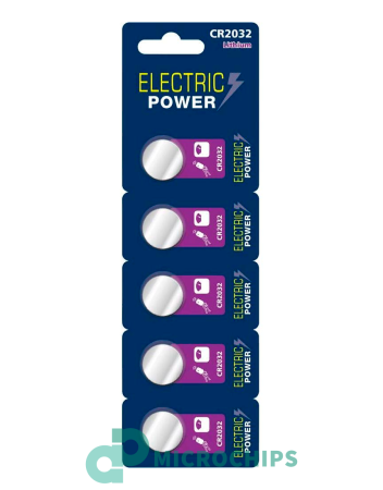 Батарейка Electric Power CR2032 5BP