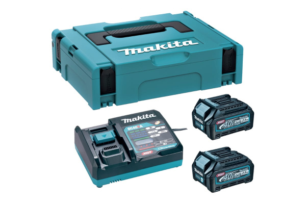 Купить Комплект аккумуляторов Makita BL4025 с зарядным устройством (Li-ion, 2500mAh, 40V) Комплект аккумуляторов Makita BL4025 с зарядным устройством (Li-ion, 2500mAh, 40V)