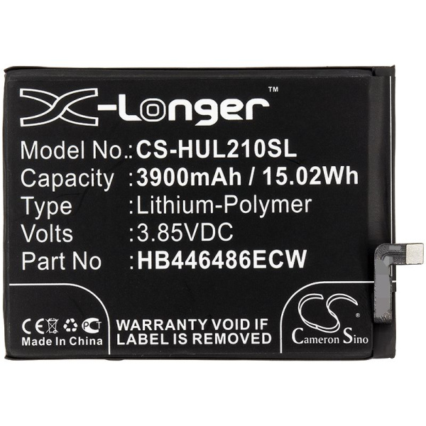 Аккумулятор для Huawei P Smart Pro (2019), Y9s (2019) (HB446486ECW) 3900mah