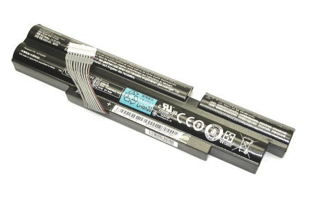 Аккумулятор (батарея) AS11A5E для ноутбука Acer Aspire 3830, 11.1V, 6000mAh, черная (оригинал)
