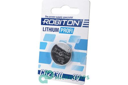Батарейка Robiton CR2430 1BP