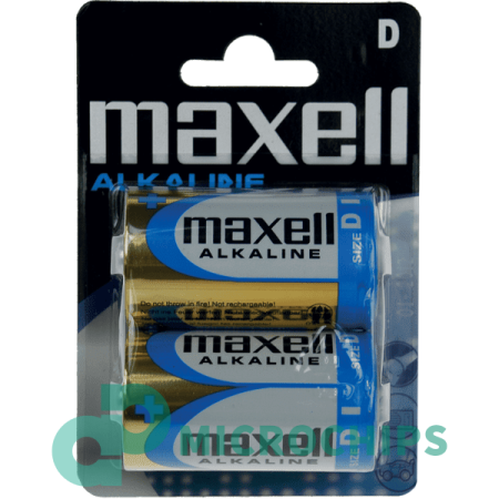 Батарейка Maxell LR20/D 2BP