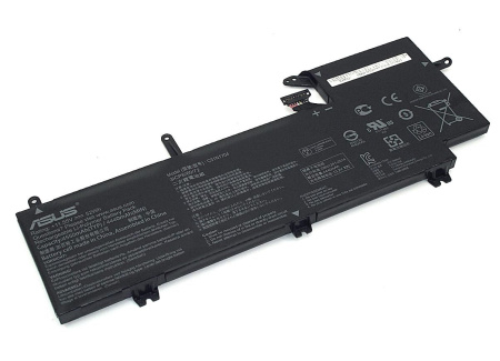 Аккумулятор (батарея) C31N1704 для ноутбукa Asus Q535U, 11.55V, 4440mAh (оригинал)