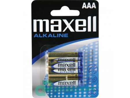 Батарейка Maxell LR03/AAA 4BP