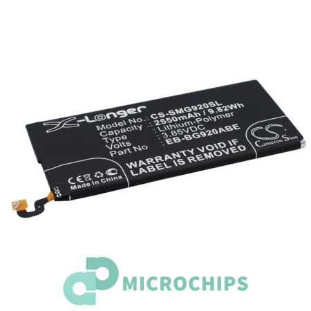 Купить Аккумулятор для Samsung Galaxy S6 (EB-BG920ABE) 2550mah Аккумулятор для Samsung Galaxy S6 (EB-BG920ABE) 2550mah