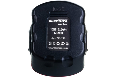 Аккумулятор Практика 779-240 (NiMH, 2000mAh, 12V)