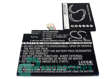 Аккумулятор для Acer Iconia Tab W500, W501 3250mah